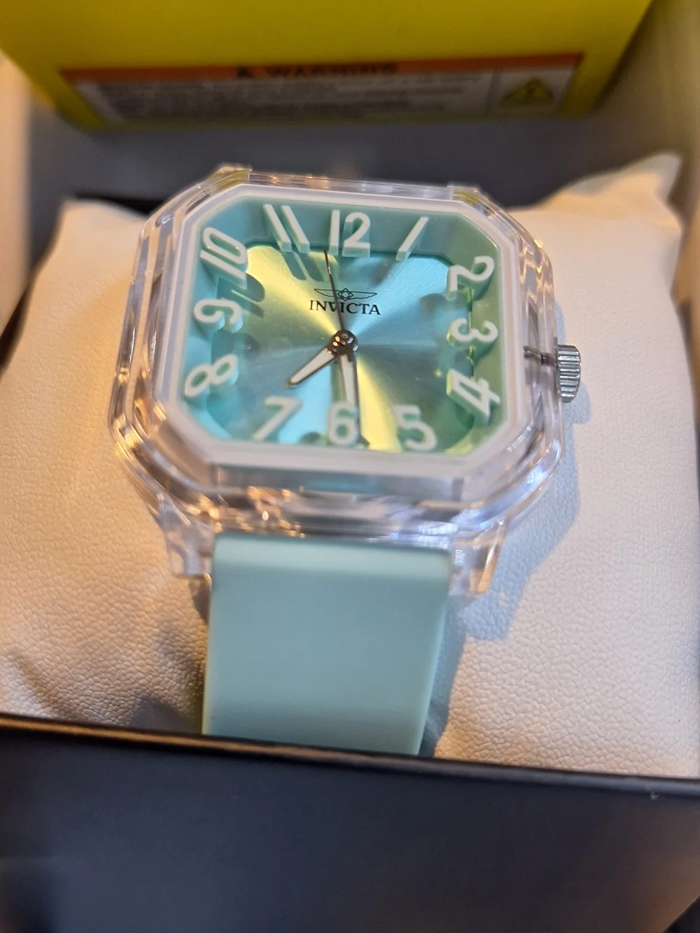 Invicta Mint Blue Celestial Scalenon Unisex Watch